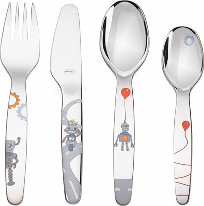 Picture of Leonardo ROESLE - Zestaw 4cz. sztuców dla dzieci Kleiner