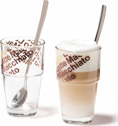 Attēls no Leonardo Zestaw 2szklanek z yeczkami do Latte Solo - Leonardo (L-042553) - L-042553
