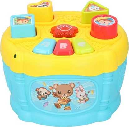 Picture of Let's Play - Zabawka dopasowanie ksztatów (óto-niebieski)