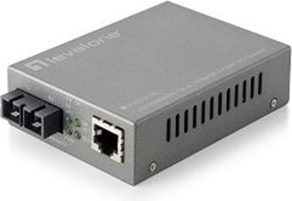 Picture of Level One LevelOne FVS-3120 tīlkla mediju pārveidotājs 100 Mbit/s Viens režīms Pelēks