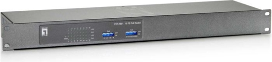 Picture of LevelOne FEP-1612W120 16-Port-Fast Ethernet-PoE-Switch