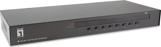 Изображение LevelOne KVM-3208 8 Port PS/2-USB VGA KVM