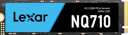Изображение Lexar NVMe SSD | NQ710 | 500 GB | SSD form factor M.2 2280 | Solid-state drive interface PCIe Gen4x4 | Read speed 4400 MB/s | Write speed 1700 MB/s