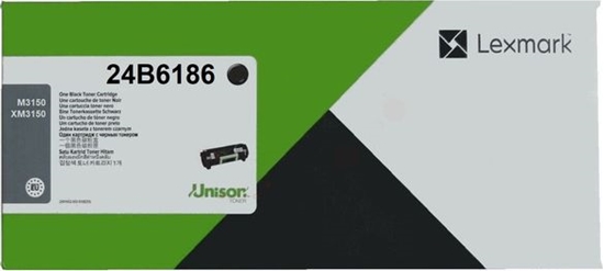 Picture of Lexmark 24B6186 toner cartridge 1 pc(s) Original Black