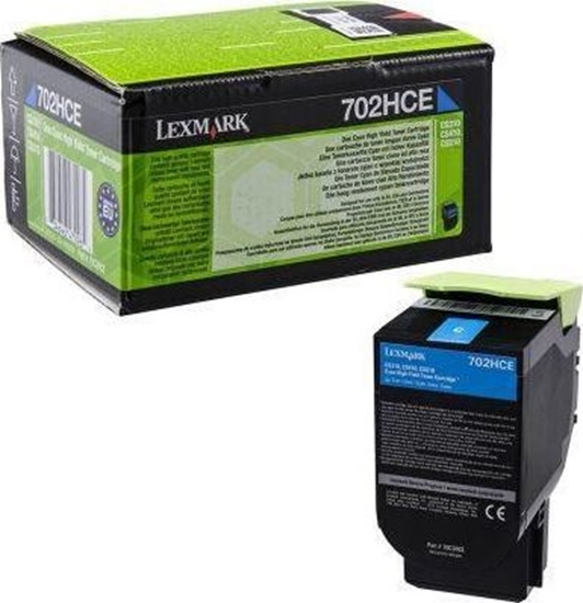 Изображение Lexmark 702HC toner cartridge 1 pc(s) Original Cyan