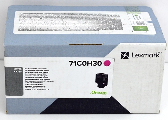 Picture of Lexmark 71C0H30 | Toner cartridge | Magenta
