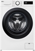 Picture of LG | Washing machine with dryer | F4DR509SBW | Energy efficiency class A | Front loading | Washing capacity 	9 kg | 1400 RPM | Depth 55 cm | Width 60 cm | Display | Rotary knob + LED | Drying system | Drying capacity 6 kg | Steam function | Direct drive |