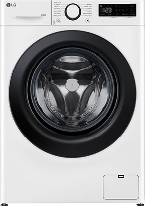 Attēls no LG | Washing machine with dryer | F4DR509SBW | Energy efficiency class A | Front loading | Washing capacity 	9 kg | 1400 RPM | Depth 55 cm | Width 60 cm | Display | Rotary knob + LED | Drying system | Drying capacity 6 kg | Steam function | Direct drive |
