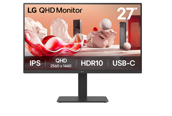Picture of LG 27BA65QB-B.AEU 27inch IPS QHD