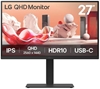 Picture of LG 27BA75QB-B 27" IPS/2560x1440/16:9/280cd/HDMI, DisplayPort, Headphone Out