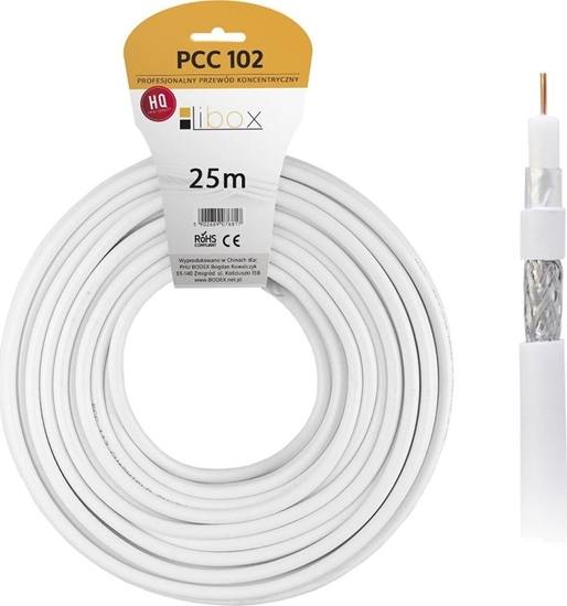 Изображение Libox Kabel SAT Trishield HD/25m PCC102-25 LIBOX