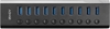 Picture of Lindy 10 Port USB 3.0 Hub with On/Off Switches USB 3.2 Gen 1 (3.1 Gen 1) Type-B 5000 Mbit/s Black