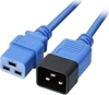 Изображение Lindy 1m C19 to C20 Extension Cable, blue