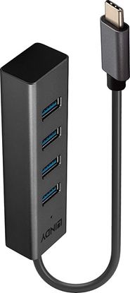 Attēls no Lindy 4 Port USB 3.2 Type C Hub