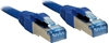 Picture of Lindy 5m Cat.6A S/FTP networking cable Blue Cat6a S/FTP (S-STP)