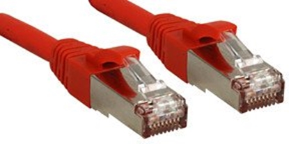 Attēls no Lindy 2m Cat.6 S/FTP LSZH Network Cable, Red
