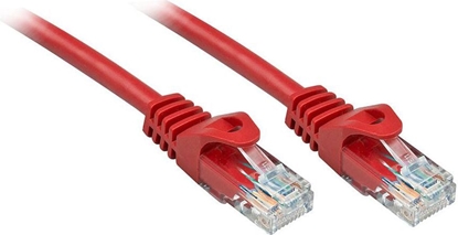 Attēls no Lindy 5m Cat.6 U/UTP Network Cable, Red