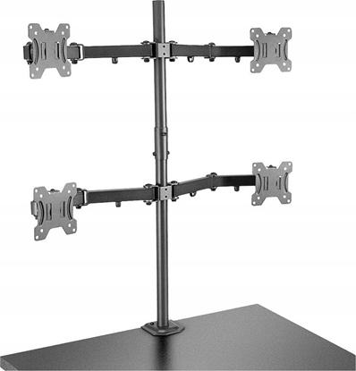 Attēls no Lindy Quad Display Bracket w/ Pole & Desk Clamp