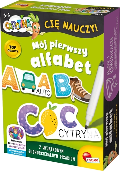 Picture of Lisciani Gra Carotina - Mój pierwszy alfabet