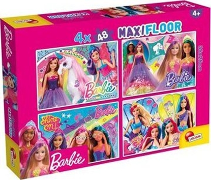 Attēls no Lisciani LISCIANI BARBIE PUZZLE MAXIFLOOR 4 X 48