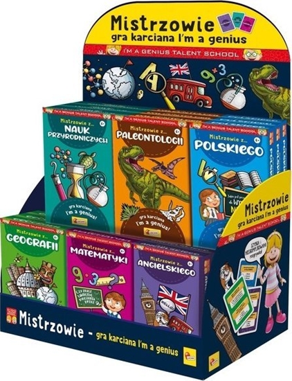 Изображение Lisciani LISCIANI I"M A GENIUS MISTRZOWIE DISPLAY 18 SZTUK