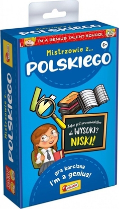 Изображение Lisciani I'M A GENIUS Mistrzowie z polskiego