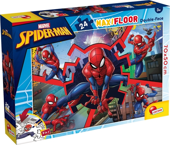 Picture of Lisciani LISCIANI MARVEL PUZZLE DF MAXI FLOOR 24 SPIDERMAN