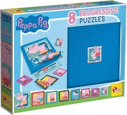 Picture of Lisciani LISCIANI PUZZLE PROGRESYWNE 8 PEPPA PIG