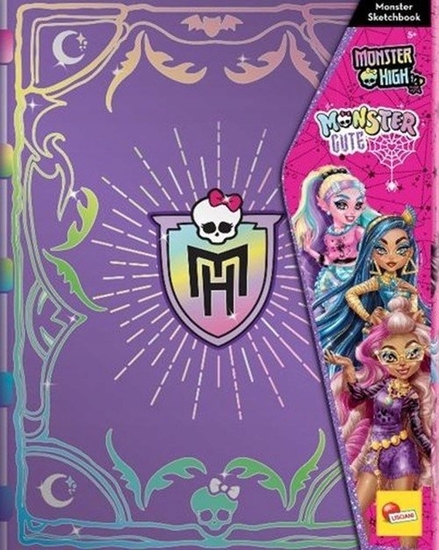 Изображение Lisciani Pamitnik Sketchbook Monster High Cute