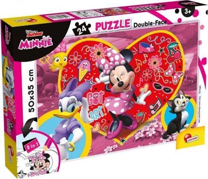 Picture of Lisciani Puzzle dwustronne 24el Myszka Minnie 73979