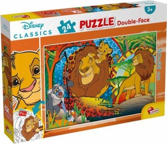Picture of Lisciani Puzzle dwustronne Plus 24 Król Lew
