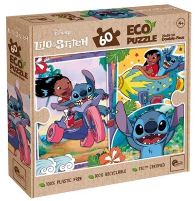 Picture of LISCIANI PUZZLE EKO DWUSTRONNE STITCH 60 EL.