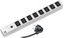 Attēls no Bachmann 19" socket strip 8x C13 sockets, with earthing contact plug, 10A fuse