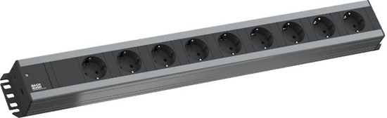 Picture of Bachmann Craftsman socket strip 9x earthing contact, 2 m