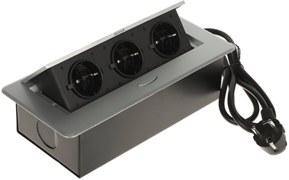 Picture of LISTWA ZASILAJCA MEBLOWA FPS-3S/CABLE (3 GNIAZDA)