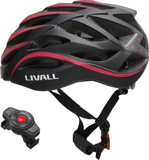 Изображение Livall Smart Kask Szosowy BH62 Neo Bluetooth/LED/SOS 55-61cm