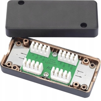 Attēls no Lynx CS Spojovací box UTP Cat6 naráecí, erná