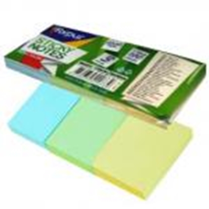 Picture of Līmlapiņas 40x50mm PASTEL 3x100lp. FORPUS