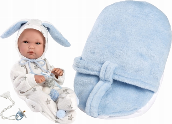 Picture of Llorens Lalka bobas winylowa Bimbo z nosidekiem 35cm