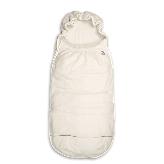 Изображение Lodger Mini Bunker Teddy vissezonas guļammaiss autokrēsliņiem, Cloud Dancer