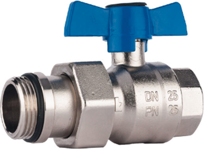 Picture of Lodv. krāns kolekt. ar saskr. 1" taisns, zils rokt