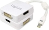 Изображение Logilink | CV0045 | White | Mini DisplayPort | DVI/DisplayPort/HDMI