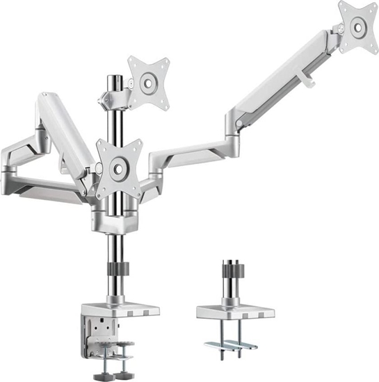 Изображение Logilink TIS 17"-27" 3TFT 4Gelenke silb. Max. 7KG Gasdr.fed.