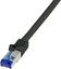 Attēls no LogiLink LogiLink C6A143S kabel sieciowy Czarny 50 m Cat6a S/FTP (S-STP)