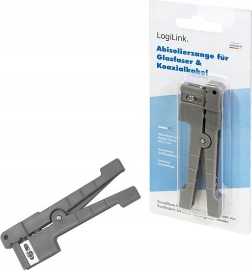 Picture of Logilink Abisolierzange f. Glasfaser-,Coax-& Kupferkabel