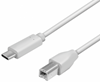 Picture of Logilink USB-C Male - USB-B Male 1m Grey