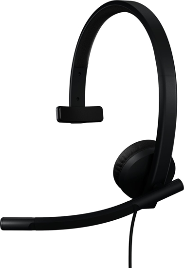 Picture of Logitech H570e Headset Wired Head-band Office/Call center USB Type-C Black