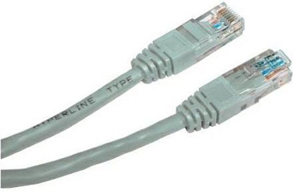Изображение Logo RJ-45/RJ-45 kat.5e U/UTP Szary 10m (2611)