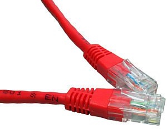 Picture of LOGON FTP Cat5e 3m Netzwerkkabel Rot (TCR55SS030R)