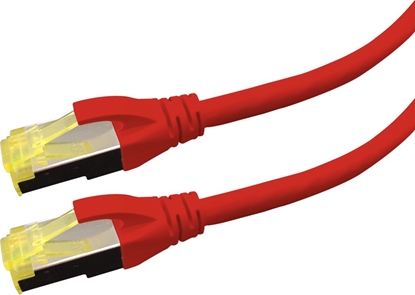Изображение LOGON PREMIUM APR6A020R kabel sieciowy Czerwony 2 m Cat6a S/FTP (S-STP)